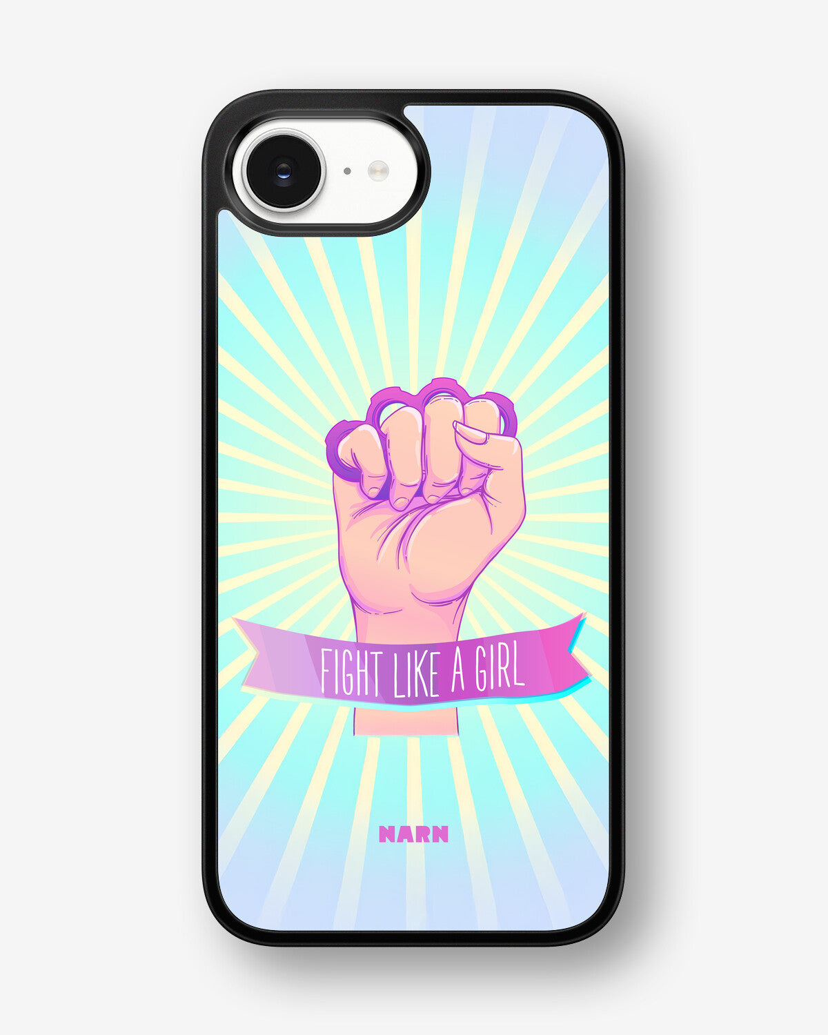 iPhone 16e Hard Case – Fight Like A Girl - View 1