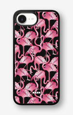 iPhone 16e Hard Case – Flamingos - View 1