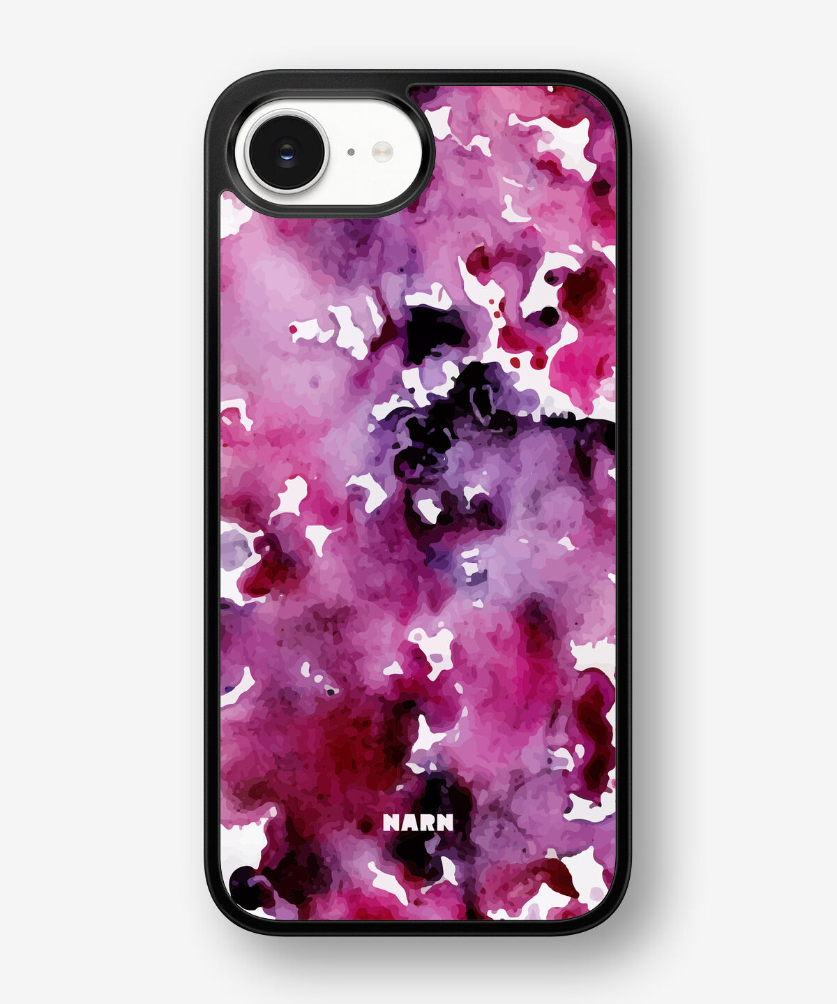 iPhone 16e Hard Case – Floral Splash - View 1