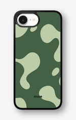 iPhone 16e Hard Case – Green Blend - View 1