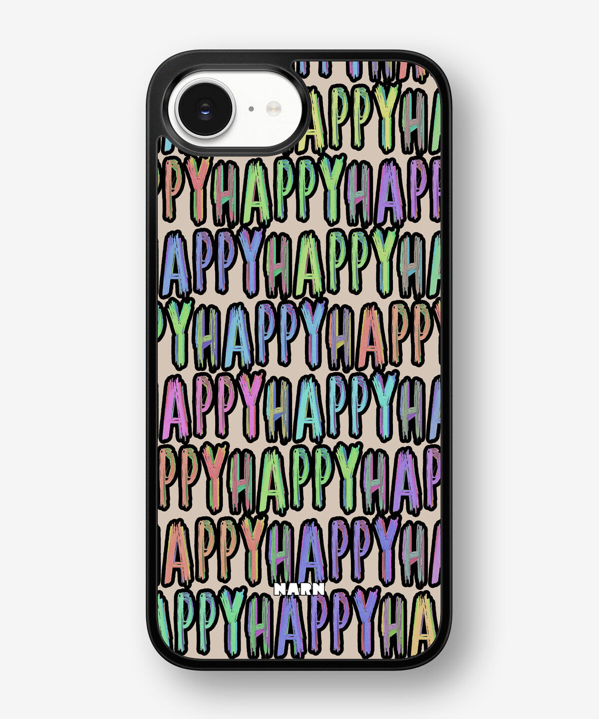 iPhone 16e Hard Case – Happy - View 1