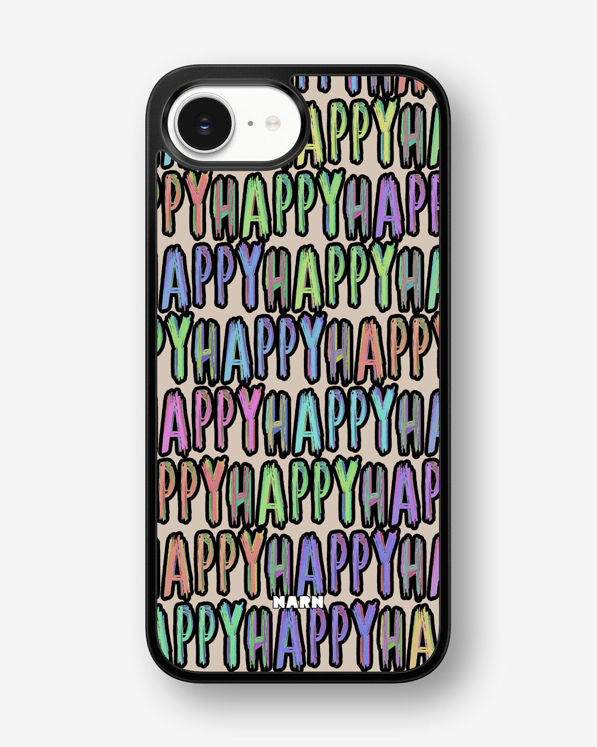 iPhone 16e Hard Case – Happy - View 1