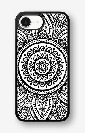 iPhone 16e Hard Case – Henna Mandala - View 1