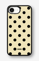iPhone 16e Hard Case – Honey Dots - View 1
