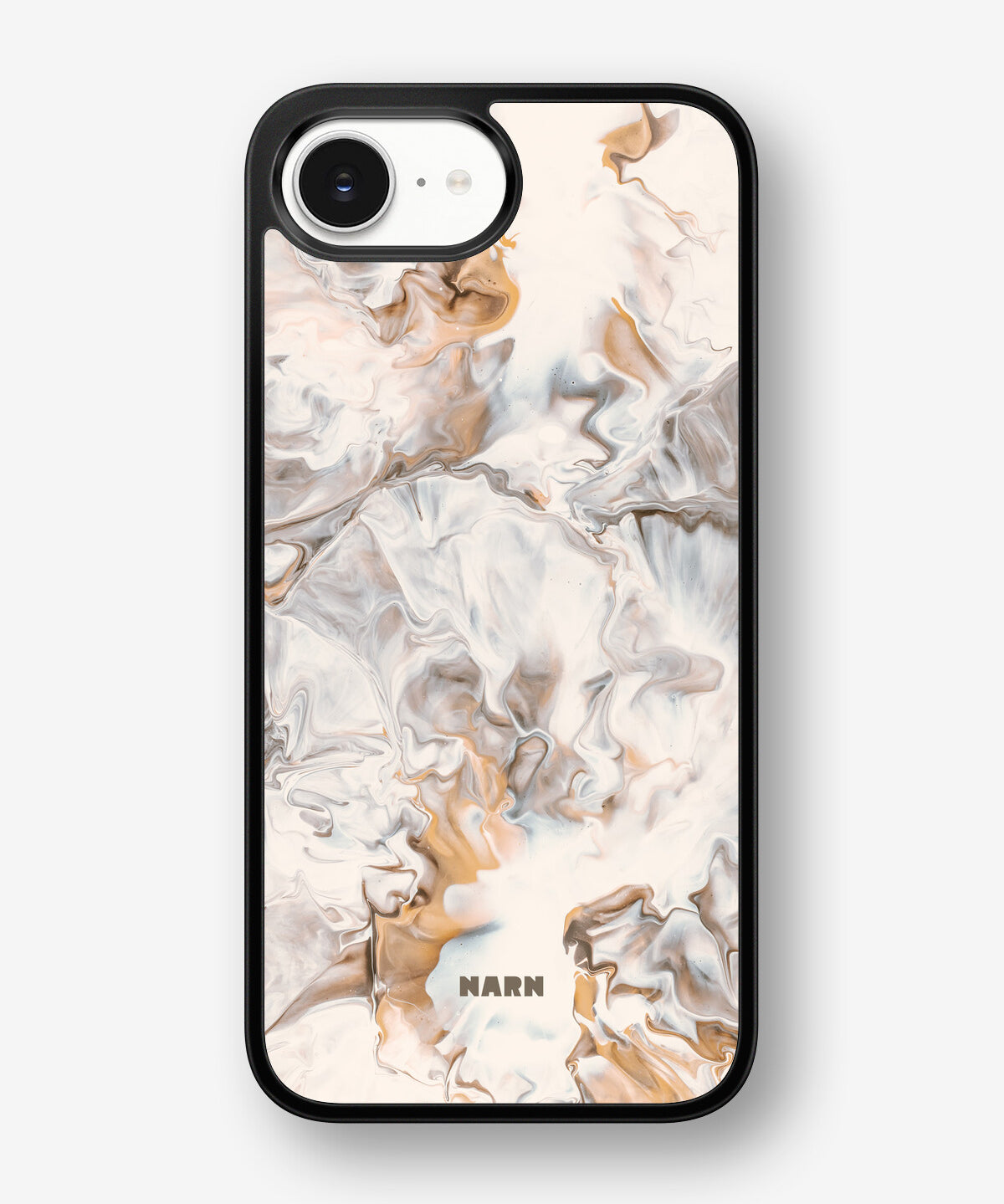 iPhone 16e Hard Case – Icy Caramel - View 1