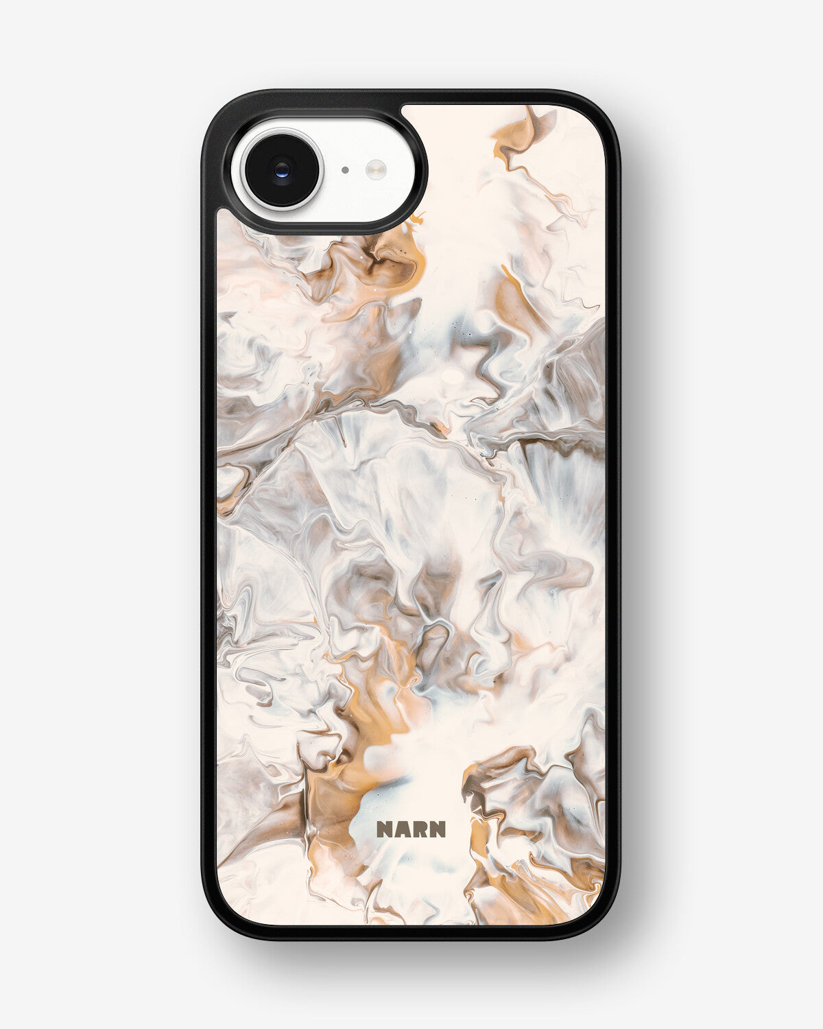 iPhone 16e Hard Case – Icy Caramel - View 1