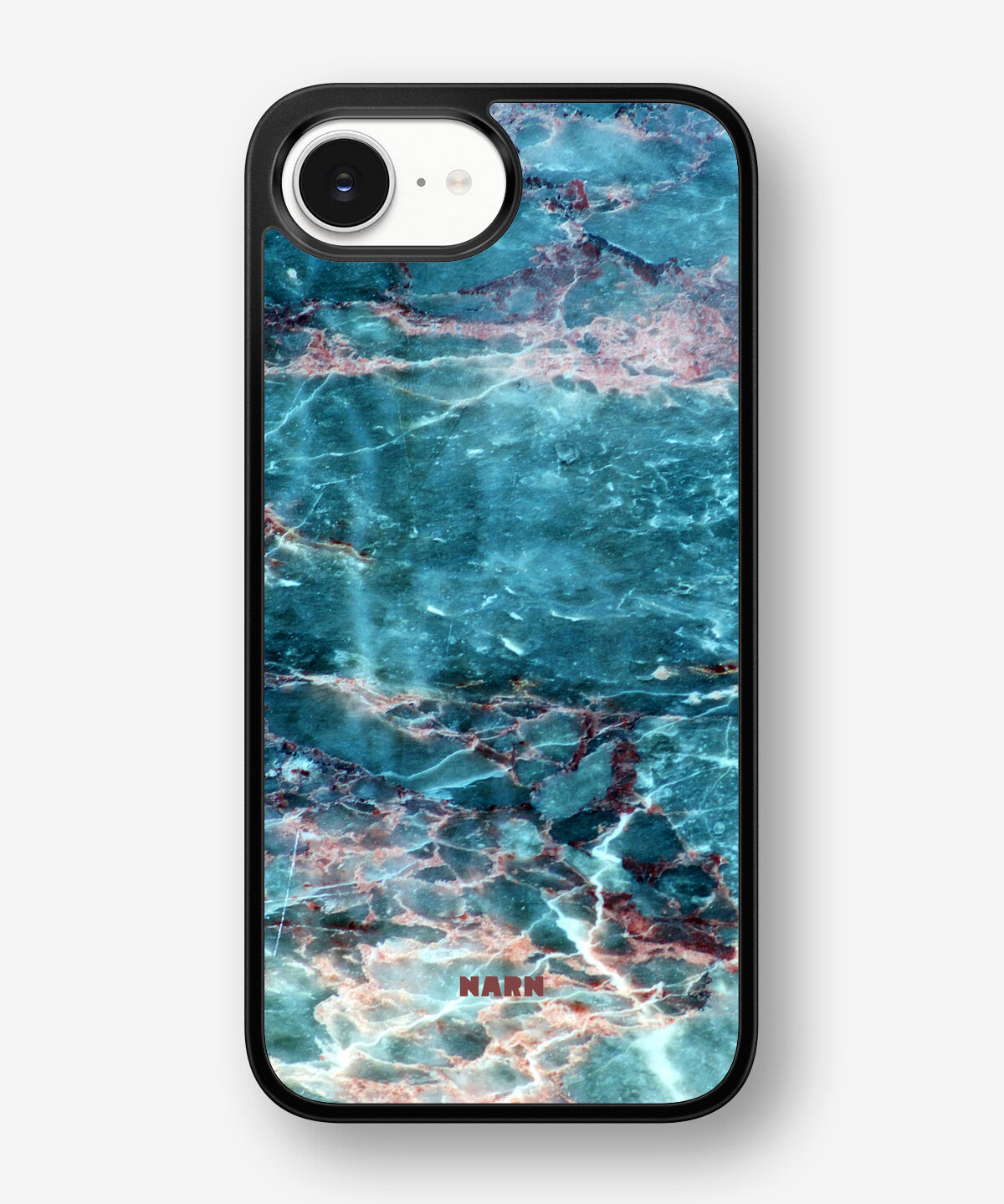 iPhone 16e Hard Case – Icy Marble - View 1