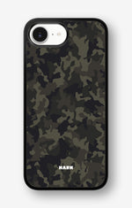 iPhone 16e Hard Case – Jungle Green Camo - View 1