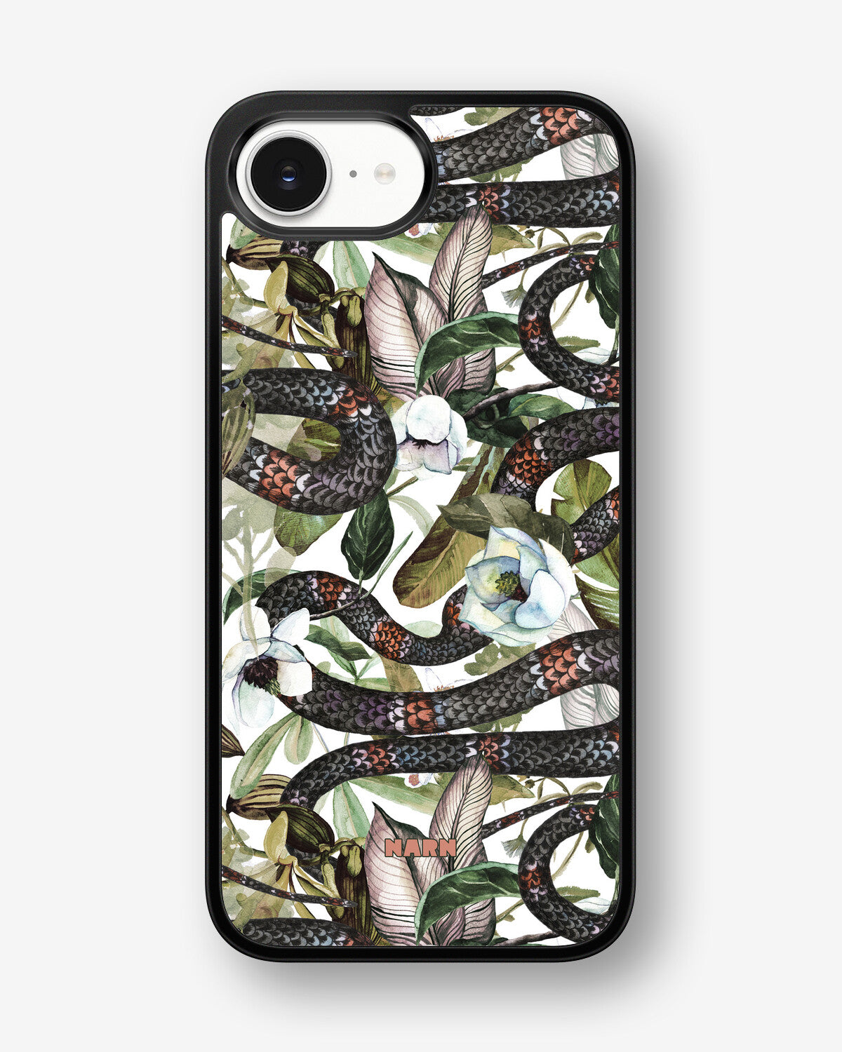 iPhone 16e Hard Case – Jungle Snake - View 1