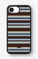 iPhone 16e Hard Case – Latte Lines - View 1