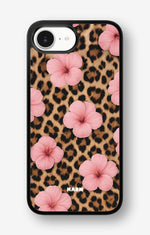 iPhone 16e Hard Case – Leopard Flower - View 1