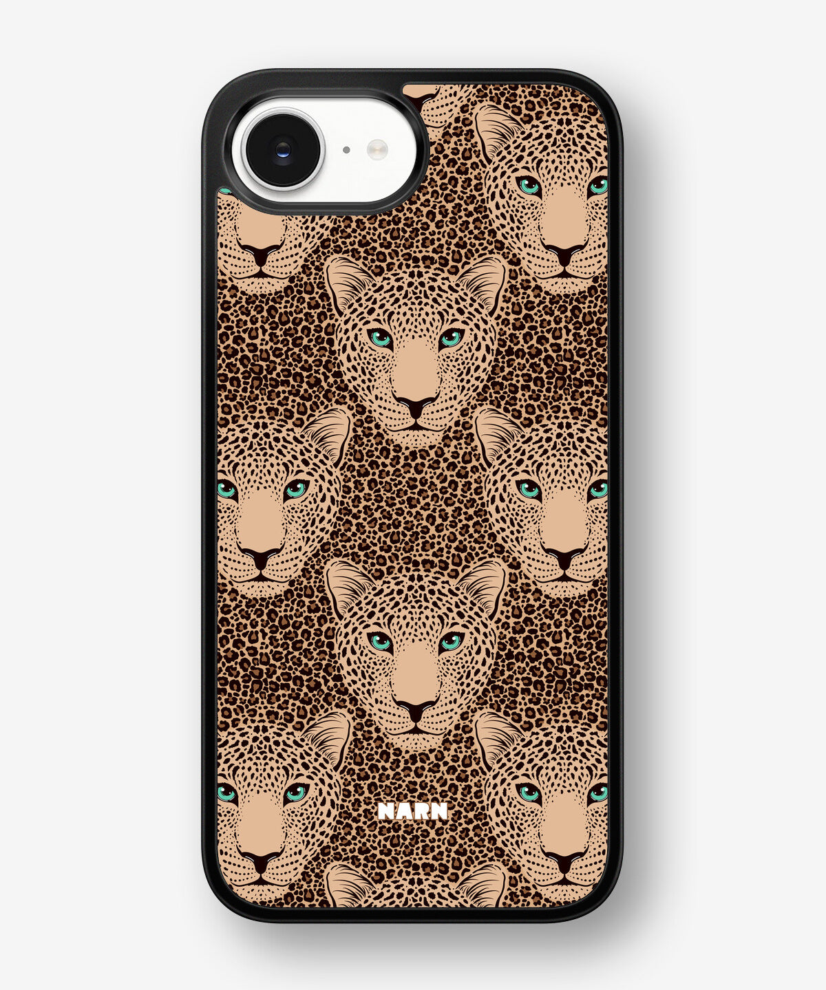 iPhone 16e Hard Case – Leopard Gaze - View 1
