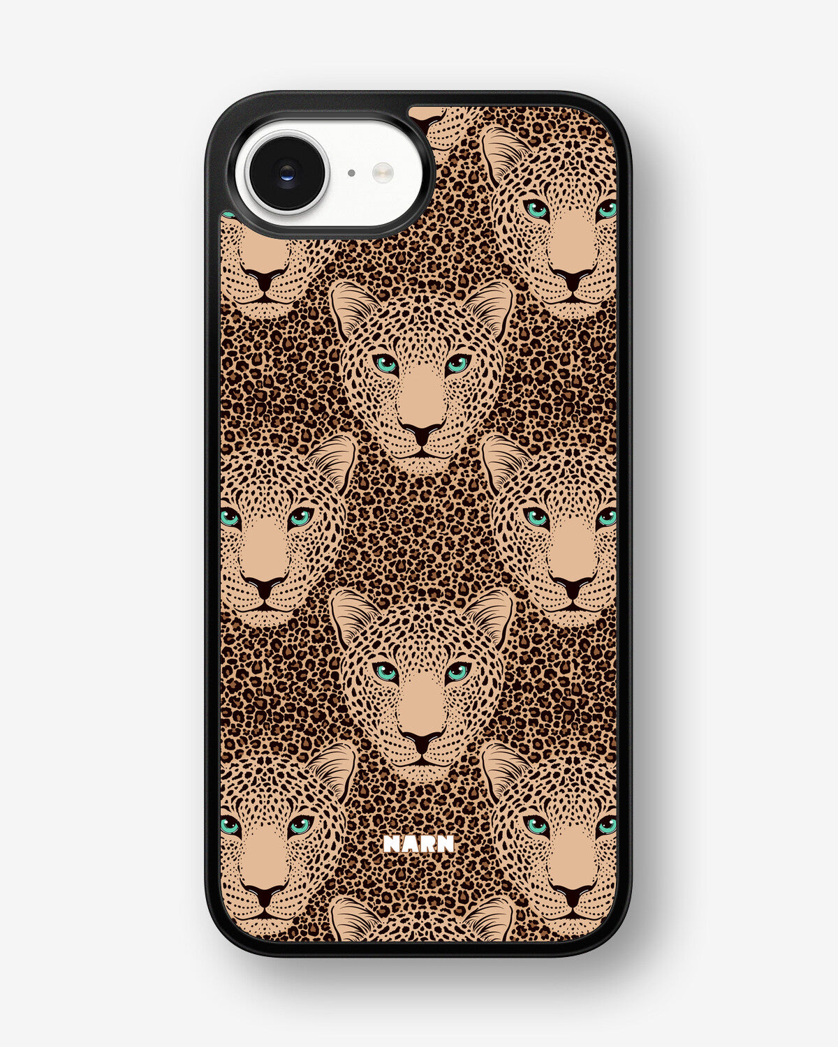 iPhone 16e Hard Case – Leopard Gaze - View 1