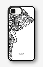 iPhone 16e Hard Case – Mandala Elephant - View 1