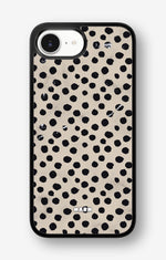 iPhone 16e Hard Case – Marble Dots - View 1