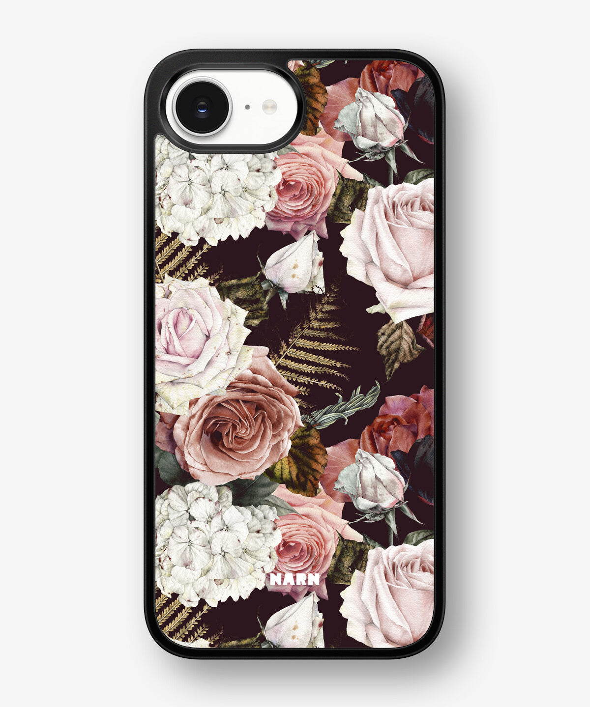 iPhone 16e Hard Case – Midnight Roses - View 1