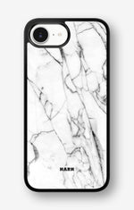 iPhone 16e Hard Case – Milky Marble - View 1