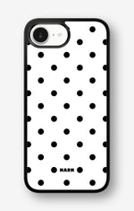 iPhone 16e Hard Case – Mono Dots - View 1