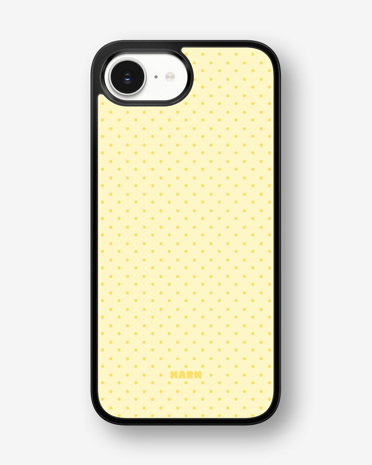 iPhone 16e Hard Case – Morning Dots - View 1