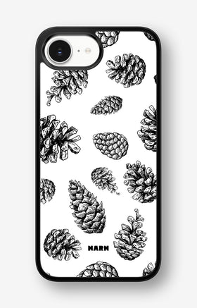 iPhone 16e Hard Case – Pine Cones - View 1