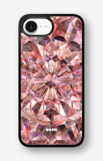 iPhone 16e Hard Case – Pink Crystals - View 1
