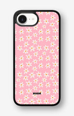 iPhone 16e Hard Case – Pink Daisy - View 1