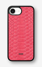 iPhone 16e Hard Case – Pink Snake - View 1