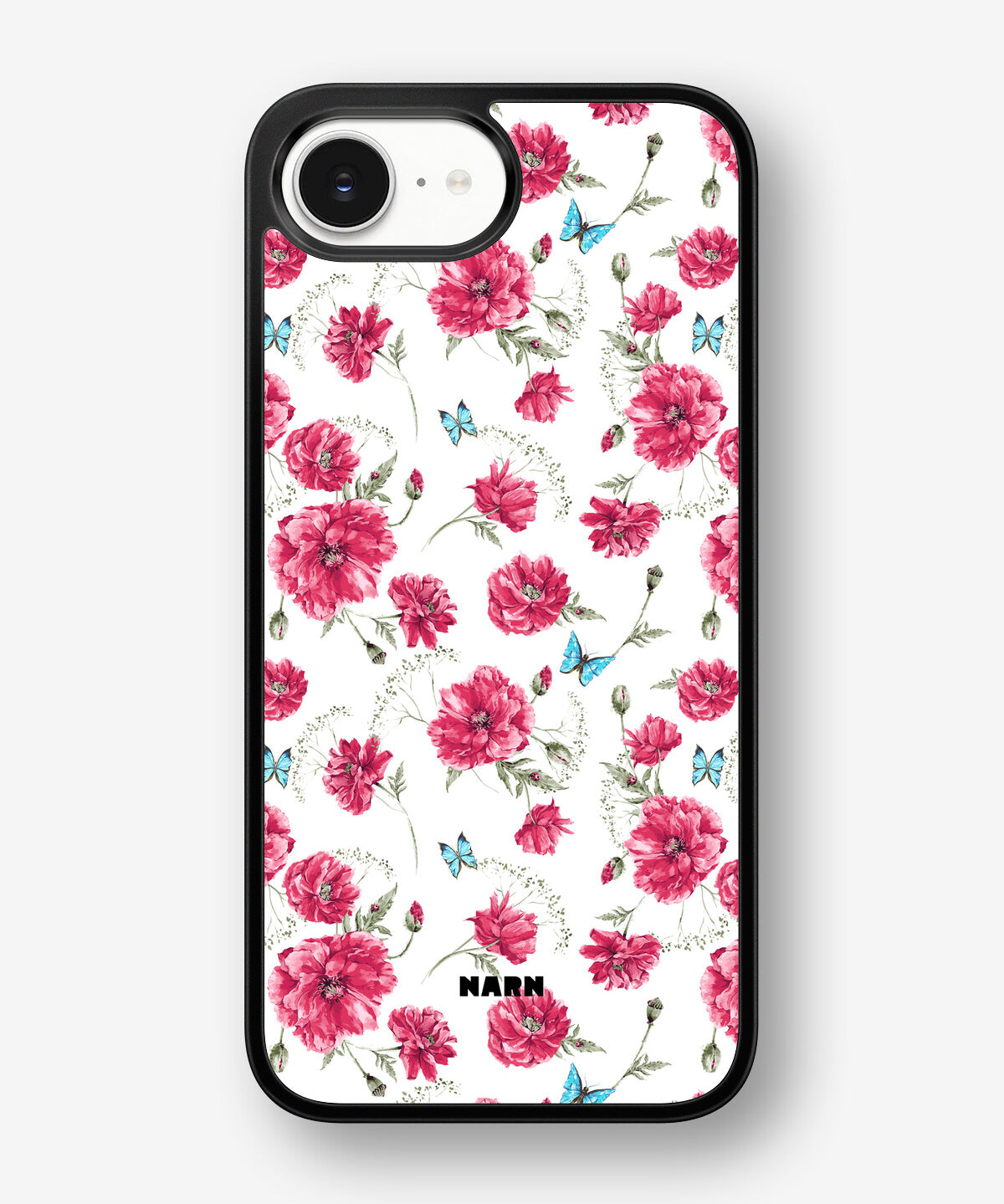 iPhone 16e Hard Case – Poppies in Bloom - View 1
