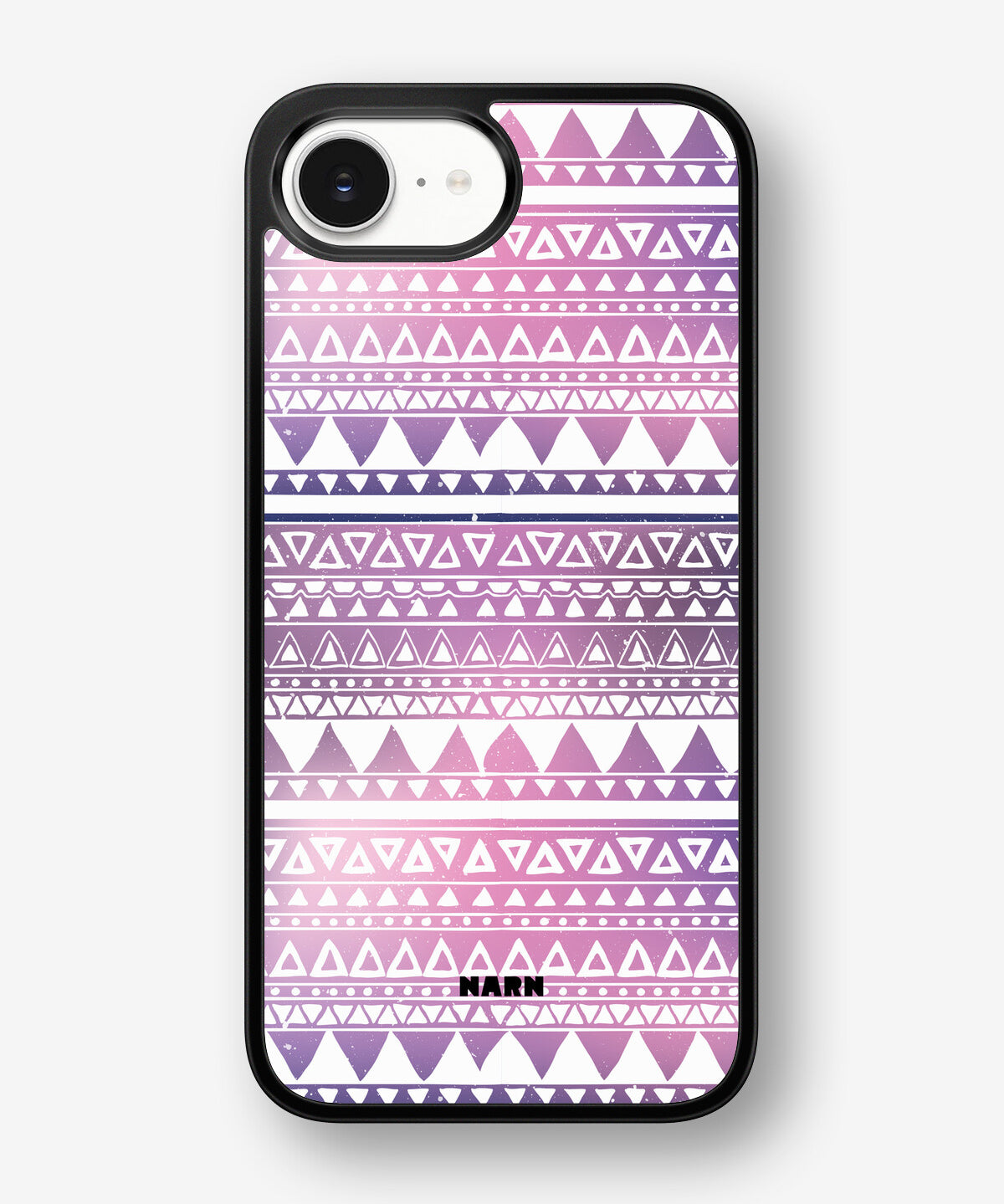 iPhone 16e Hard Case – Purple Aztec - View 1
