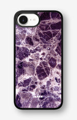 iPhone 16e Hard Case – Purple Marble - View 1