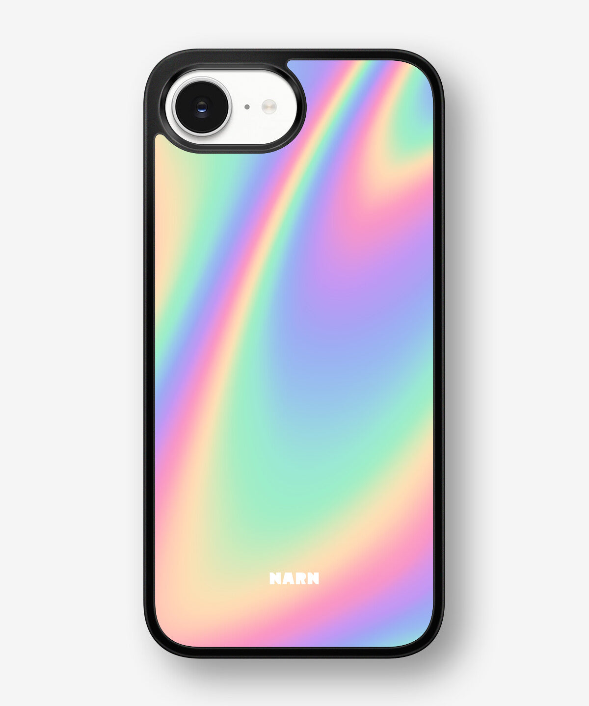 iPhone 16e Hard Case – Rainbow Haze - View 1