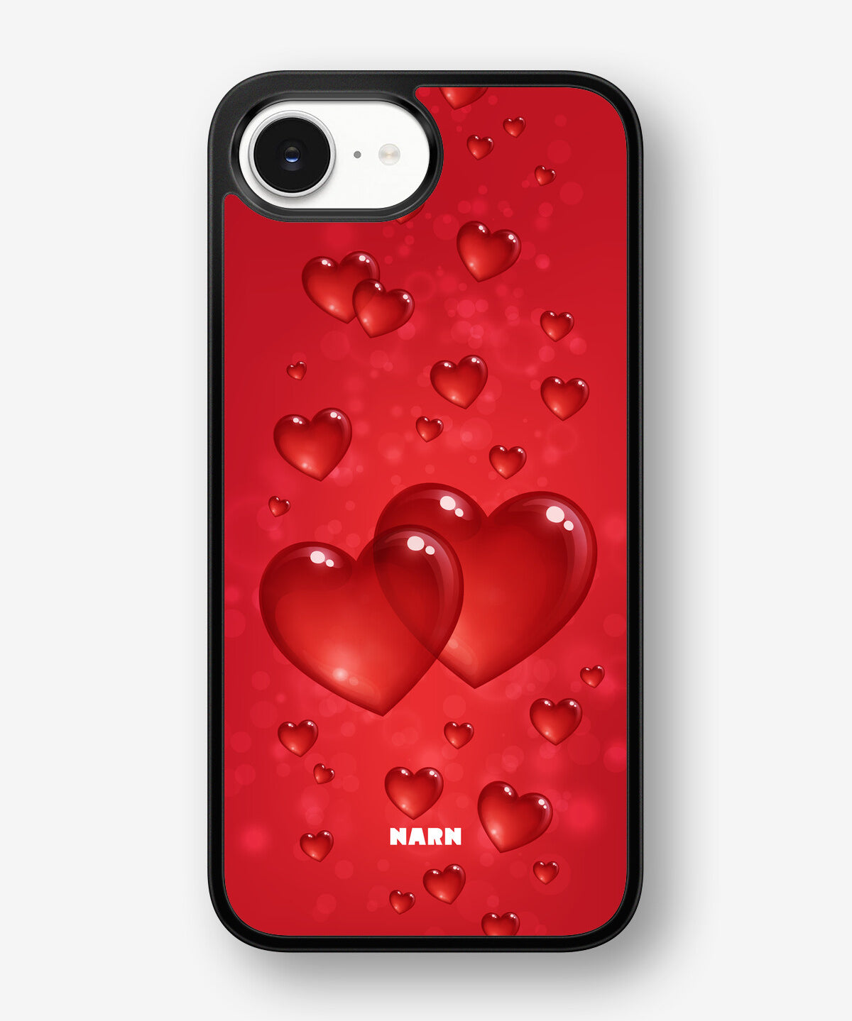 iPhone 16e Hard Case – Red Romance - View 1