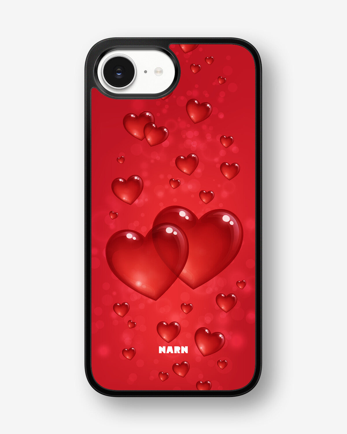 iPhone 16e Hard Case – Red Romance - View 1