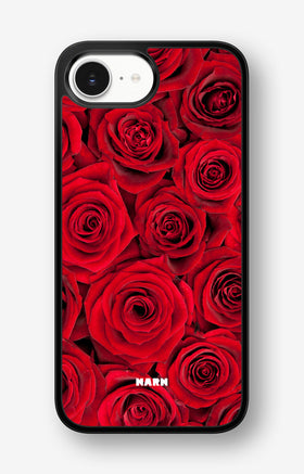 iPhone 16e Hard Case – Red Roses - View 1