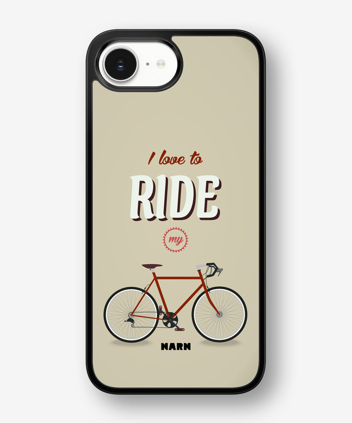 iPhone 16e Hard Case – Ride My Bicycle - View 1