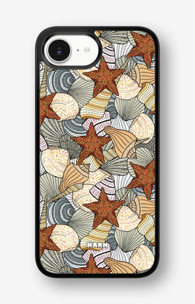 iPhone 16e Hard Case – Sea Shells - View 1