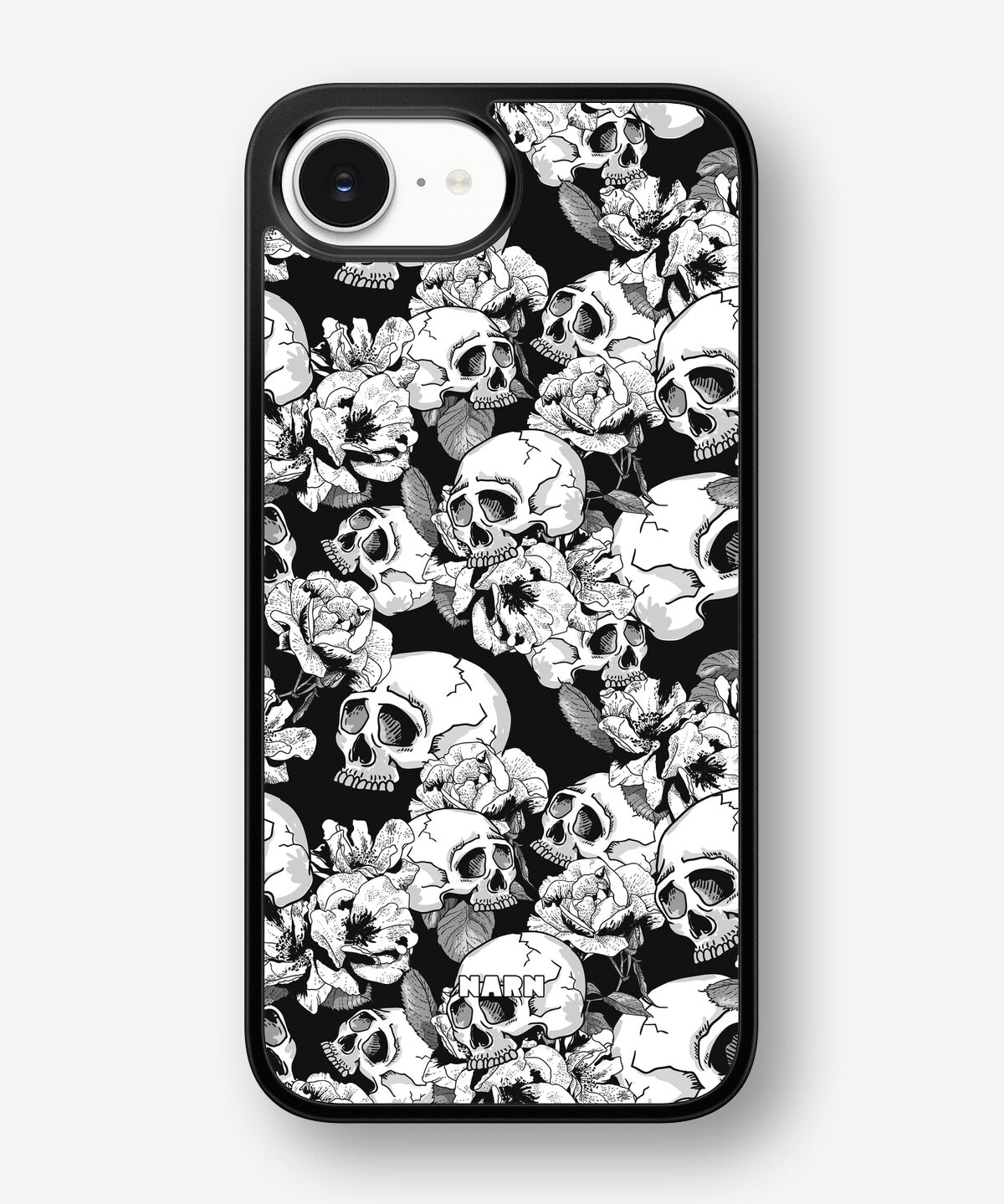 iPhone 16e Hard Case – Skull Garden - View 1