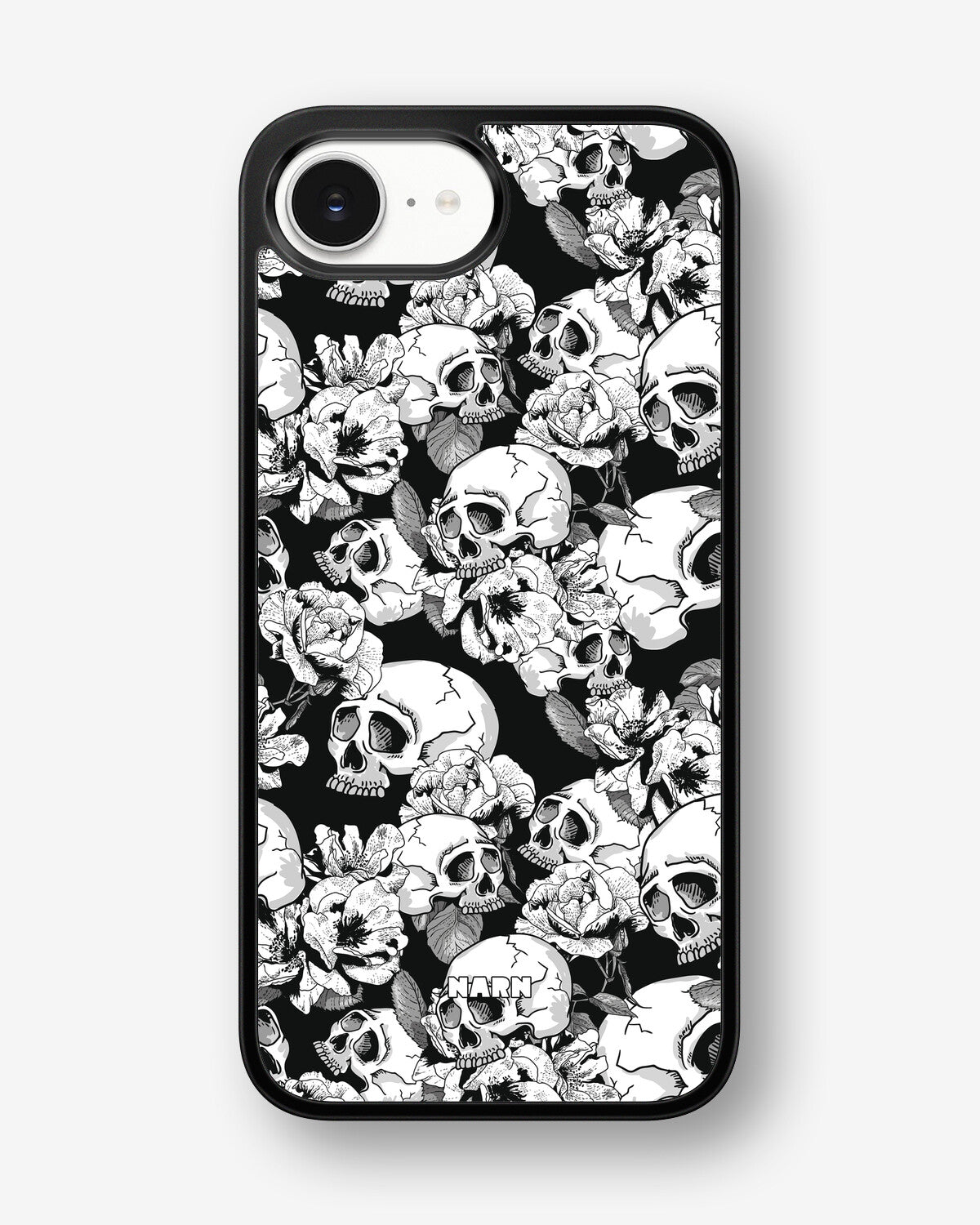 iPhone 16e Hard Case – Skull Garden - View 1