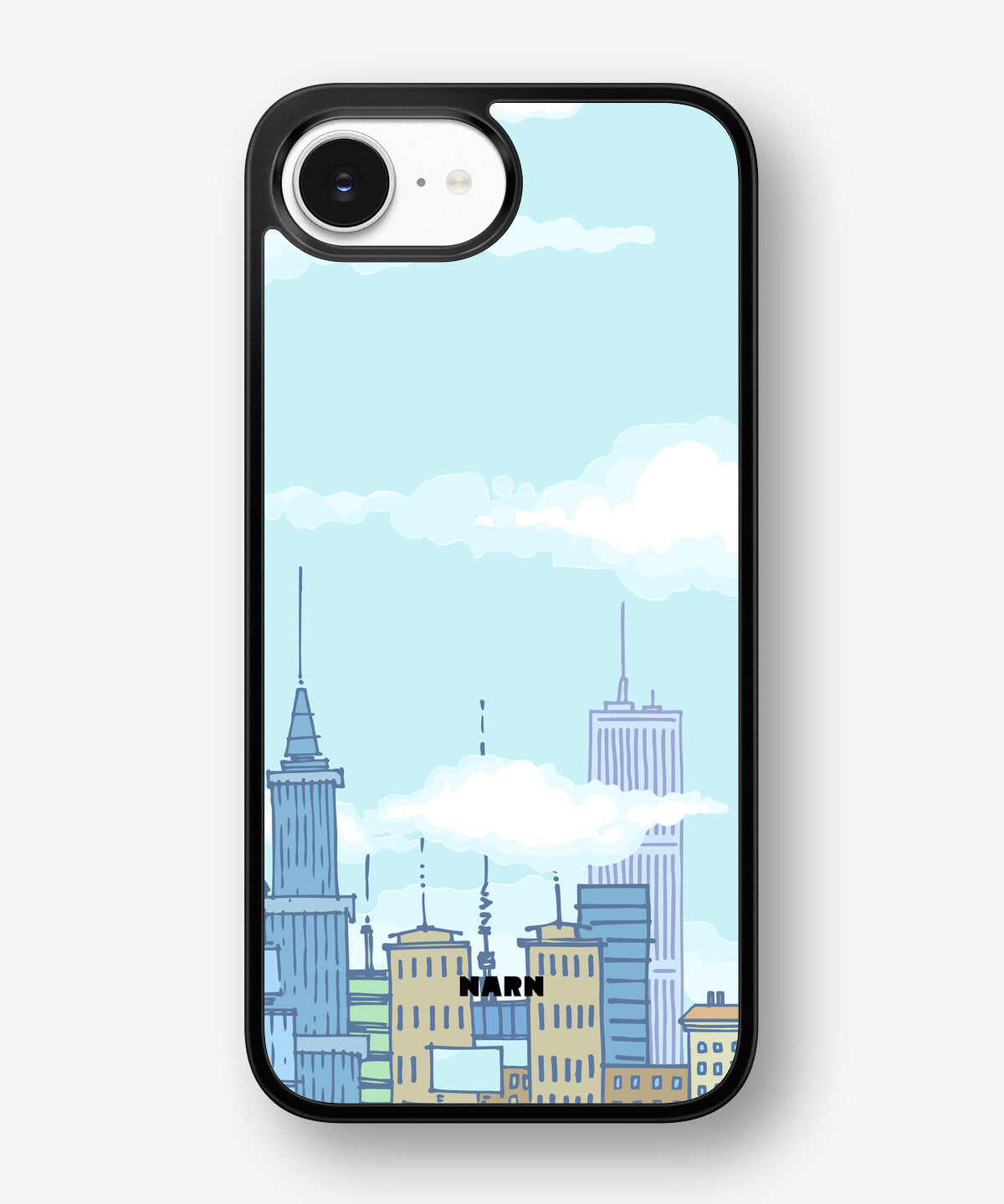 iPhone 16e Hard Case – Skyline - View 1