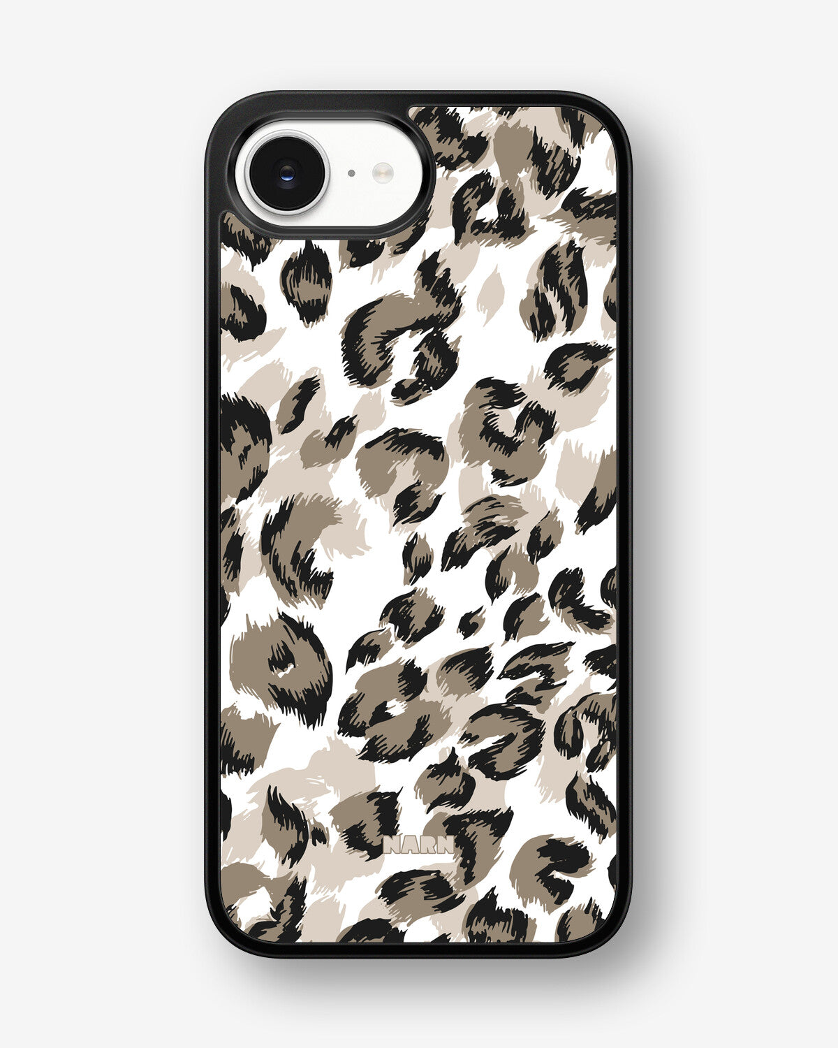 iPhone 16e Hard Case – Snow Leopard - View 1