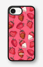 iPhone 16e Hard Case – Strawberry Chocolate - View 1