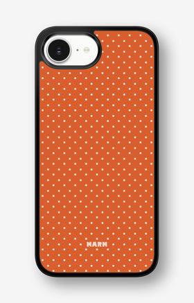 iPhone 16e Hard Case – Sunrise Dots - View 1
