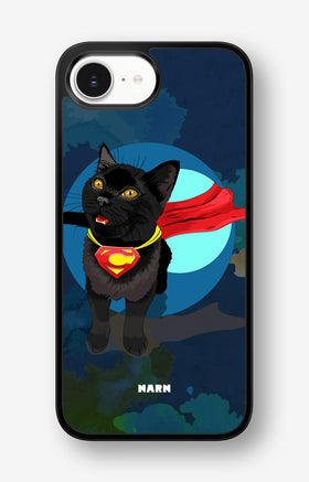iPhone 16e Hard Case – Super Cat - View 1