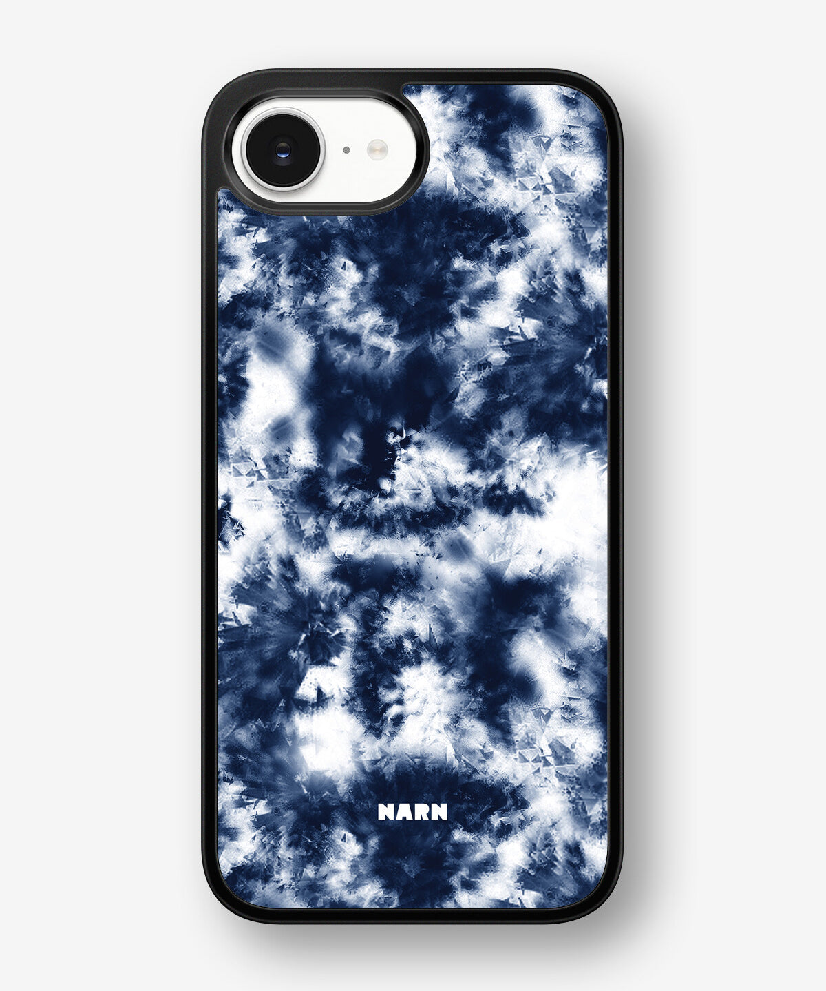 iPhone 16e Hard Case – Tie Dye Blue - View 1