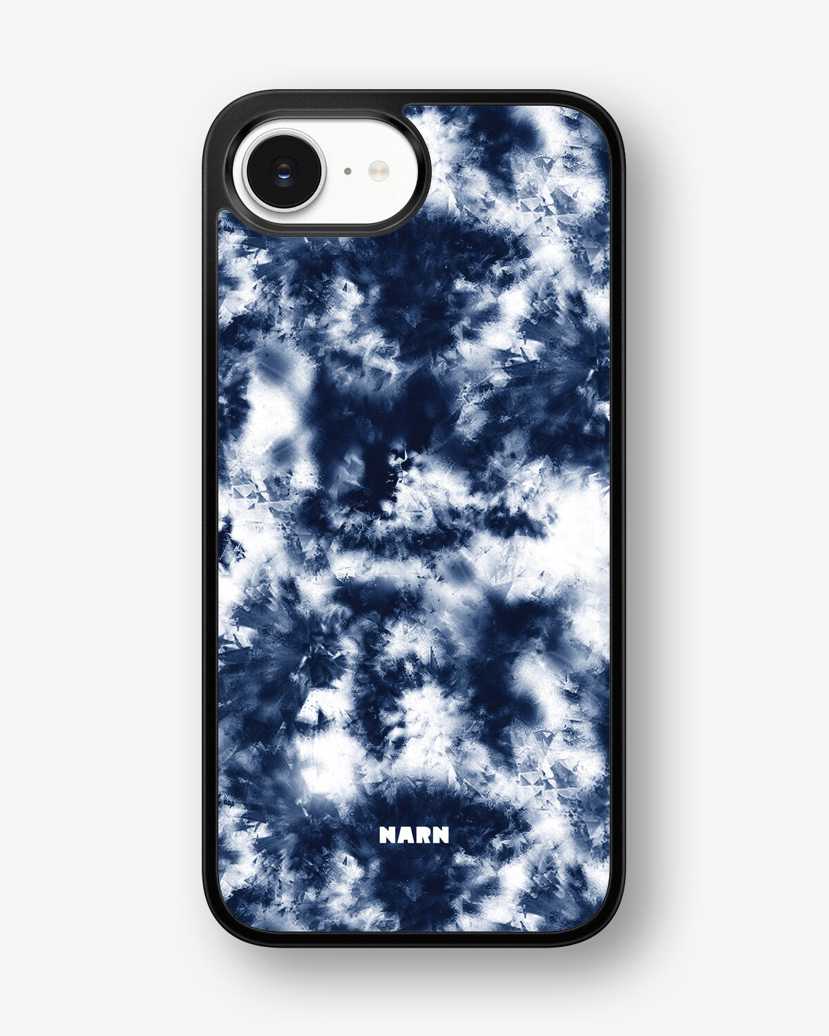 iPhone 16e Hard Case – Tie Dye Blue - View 1