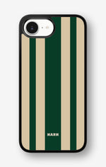 iPhone 16e Hard Case – Vert Stripe - View 1