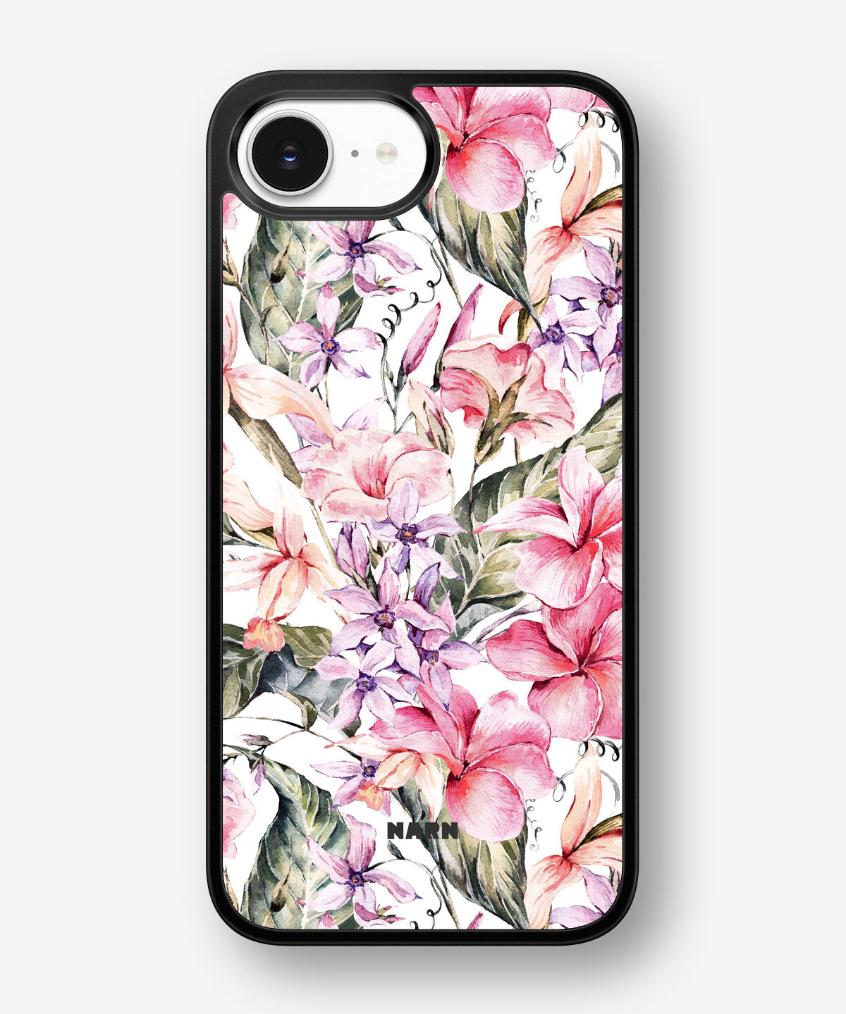 iPhone 16e Hard Case – Watercolor Flowers - View 1
