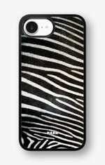 iPhone 16e Hard Case – Zebra Stripe - View 1