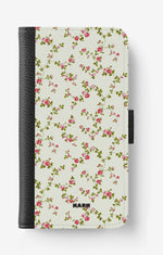 iPhone 16e Wallet Case - Vintage Rose - View 1