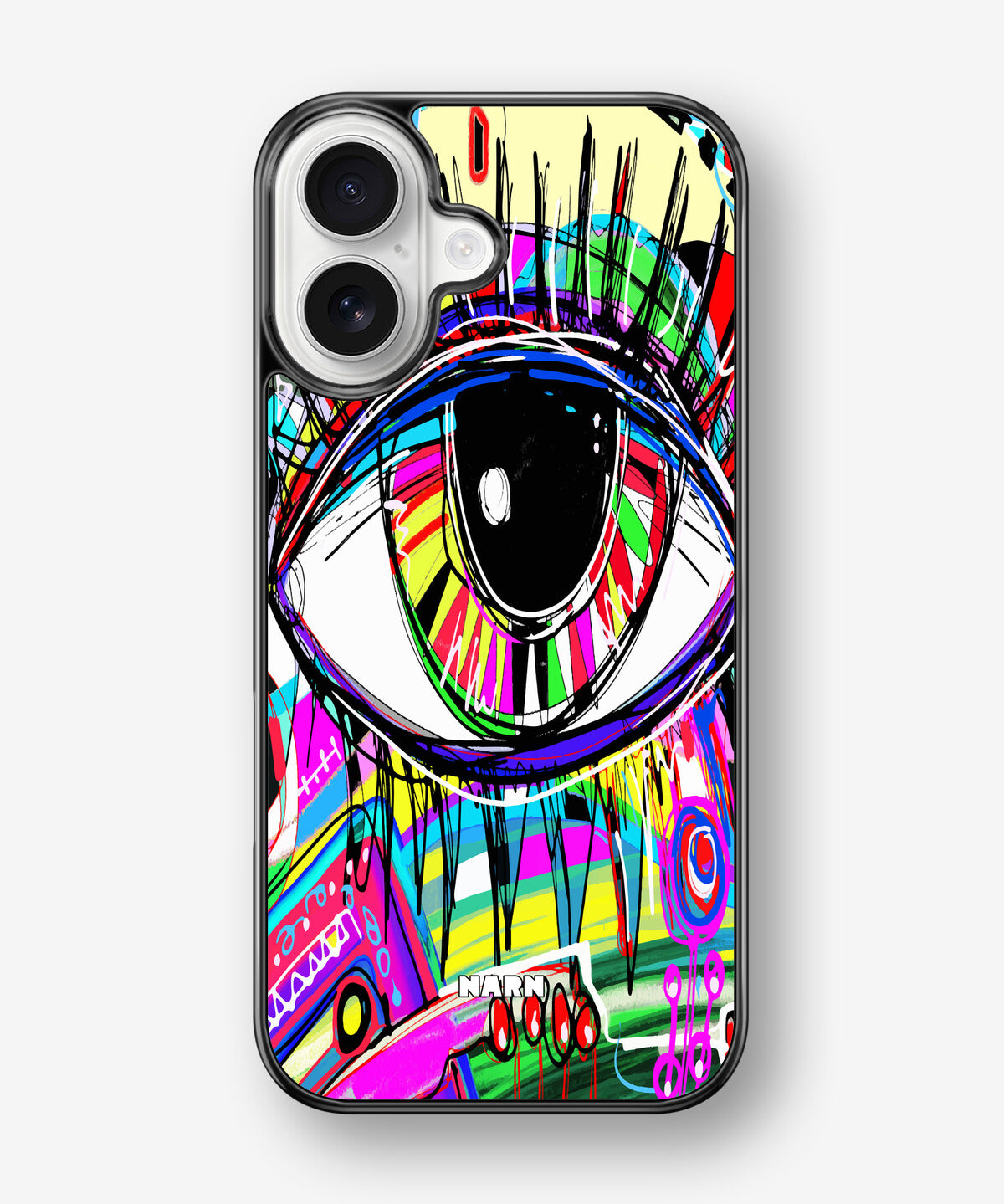 iPhone 17 Hard Case – Abstract Eye - View 1